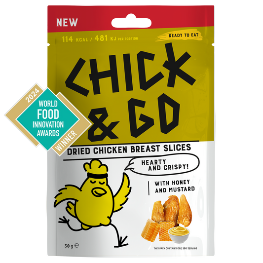 Gedroogde Kipsnacks Honing Mosterd