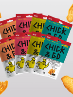 Dried Chicken Snacks Trial Pack 4 Flavors