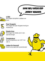 Gedroogde Kipsnacks Chili Peper (preorder)