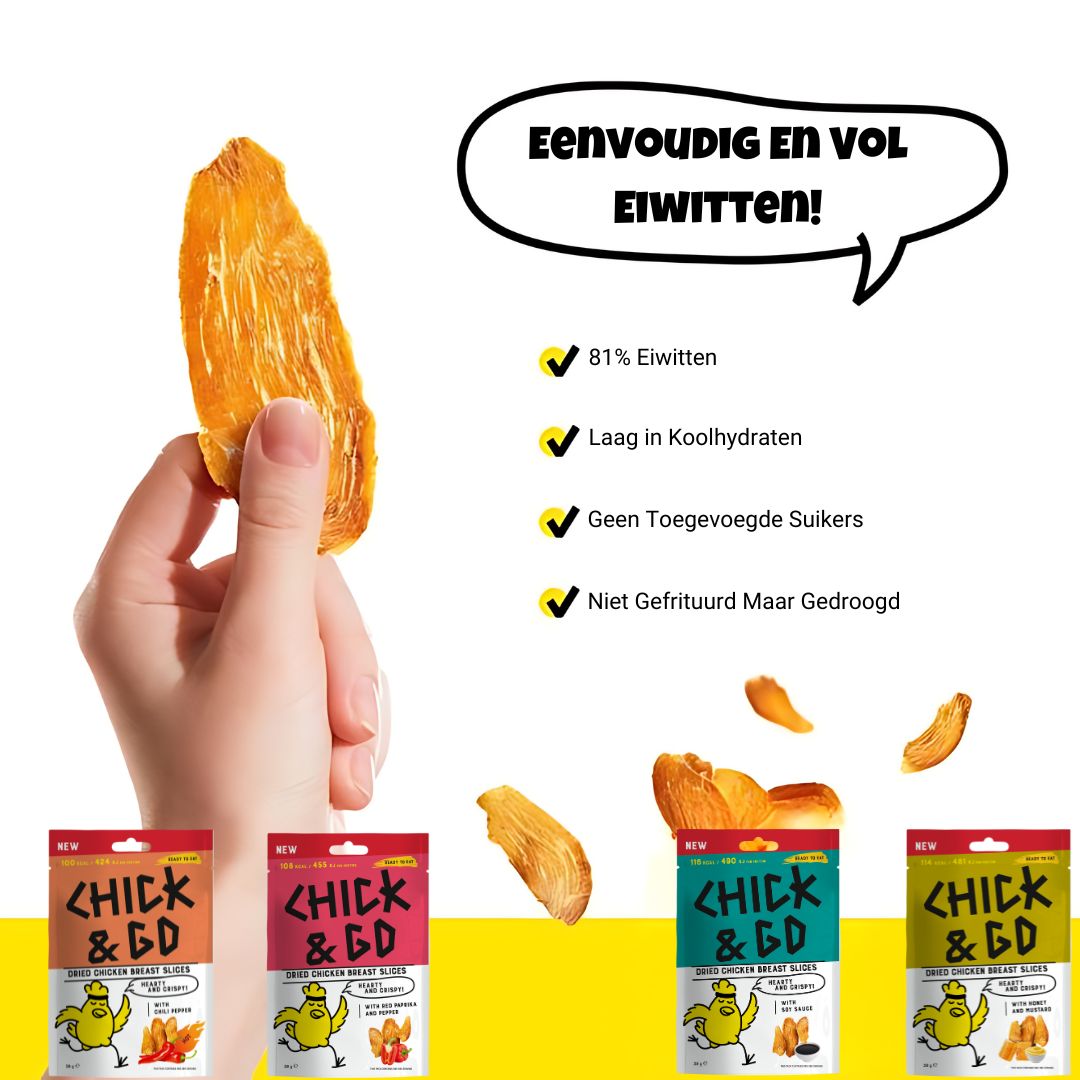 Dried Chicken Snacks Sample Pack