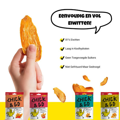 Dried Chicken Snacks Sample Pack