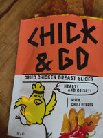 Gedroogde Kipsnacks Chili Peper (preorder)